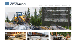 Desktop Screenshot of kovakivi.fi