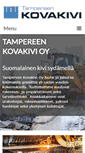 Mobile Screenshot of kovakivi.fi